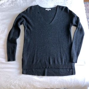Madewell Navy Blue Vneck Sweater